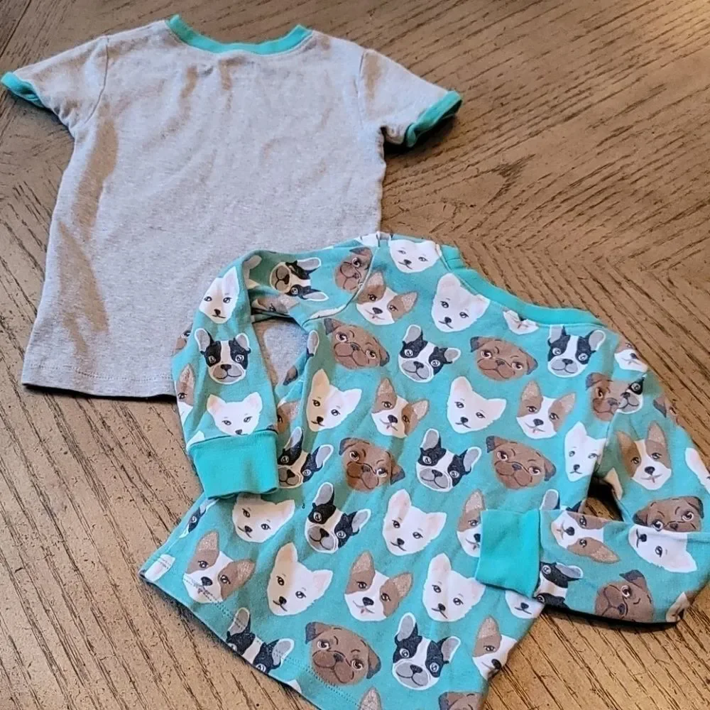 4T boys doggy pj tops Spotted Zebra